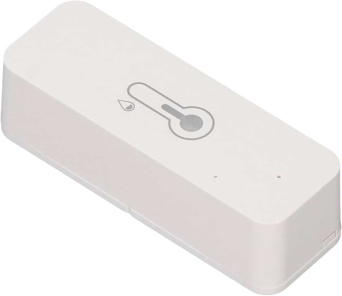 WiFi Temperatuurmeter - Hygrometer Sensor - Binnenklimaat Monitoren - App Alarm Functie - -20 tot 60°C - Wit