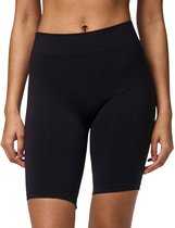 Pieces Dames Short Lange Pijp Zwart - Maat M/L