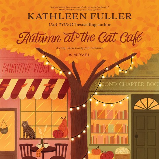 Autumn at the Cat Cafe - cover