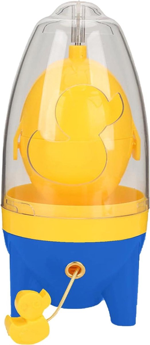 Ei Shaker - Eimixer Touwtrekker - Gouden Eieren Maken - Voorkomt Schilbreuk - 19.3 x 15.8 x 8.7 cm - Blauw