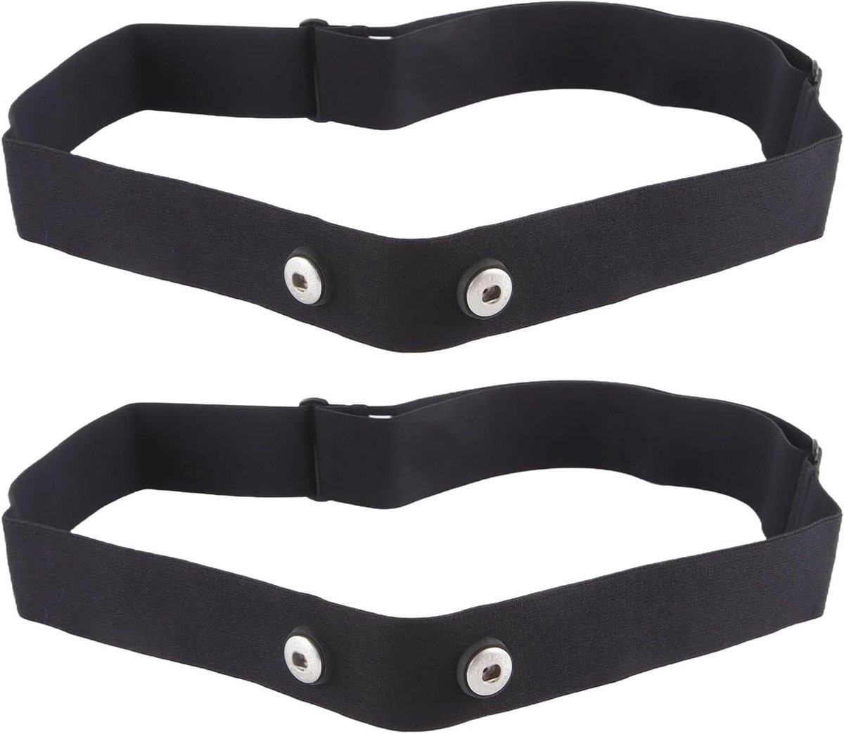 Borstband Hartslagmeter - Hartslag Sensor Band - Sporten Meten - Hoge Gevoeligheid Elektroden - 98 cm Lengte - Zwart