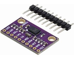9DOF IMU Sensor - Bewegingssensor Bewegingsmodule - Robotica Controle - Geavanceerde Sensor Fusie - 8 x 15.5 mm - Paars