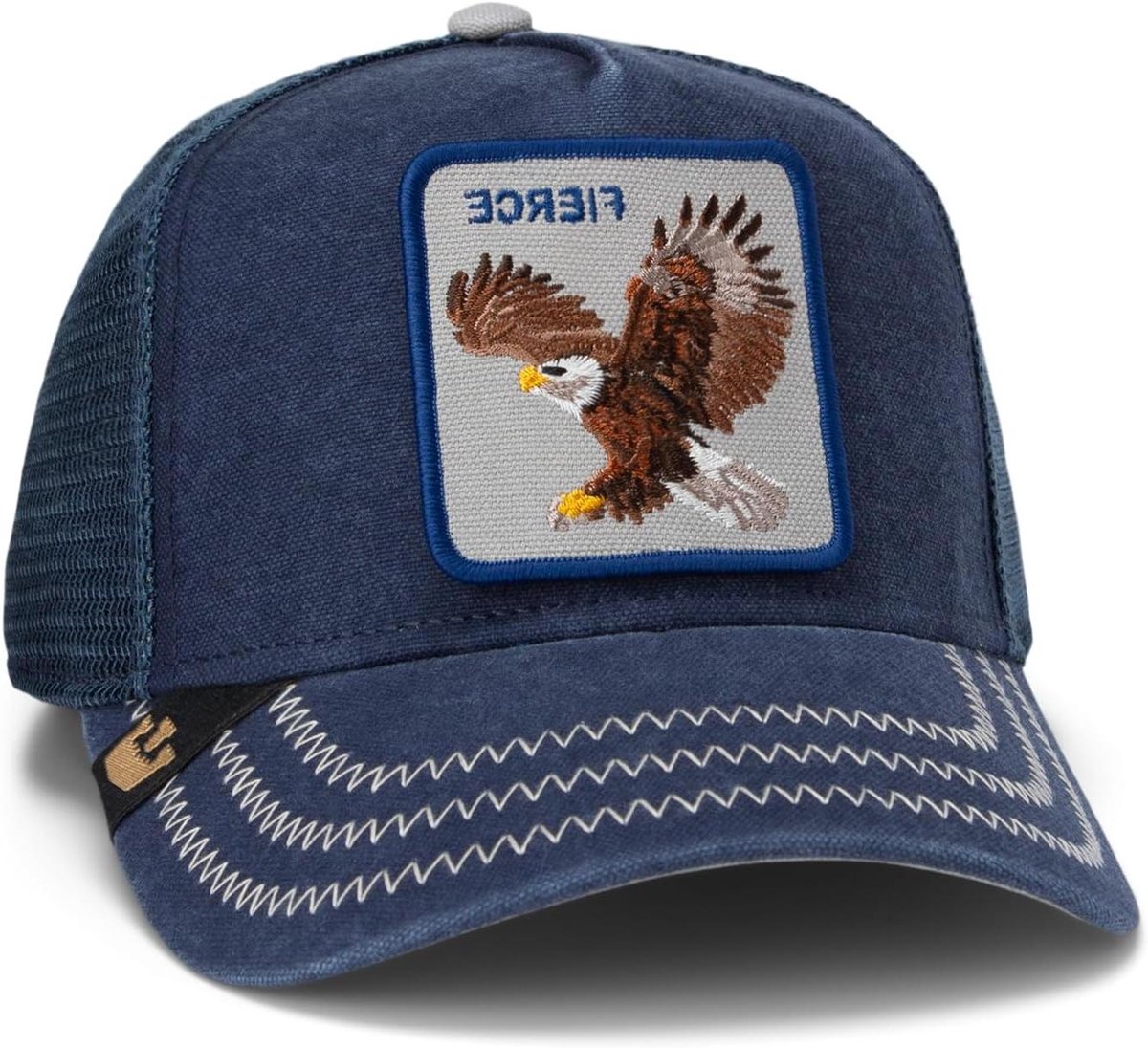 Trucker Cap - Pet met Klep - Dagelijks Gebruik - Verstelbare Pasvorm - One Size - Donkerblauw