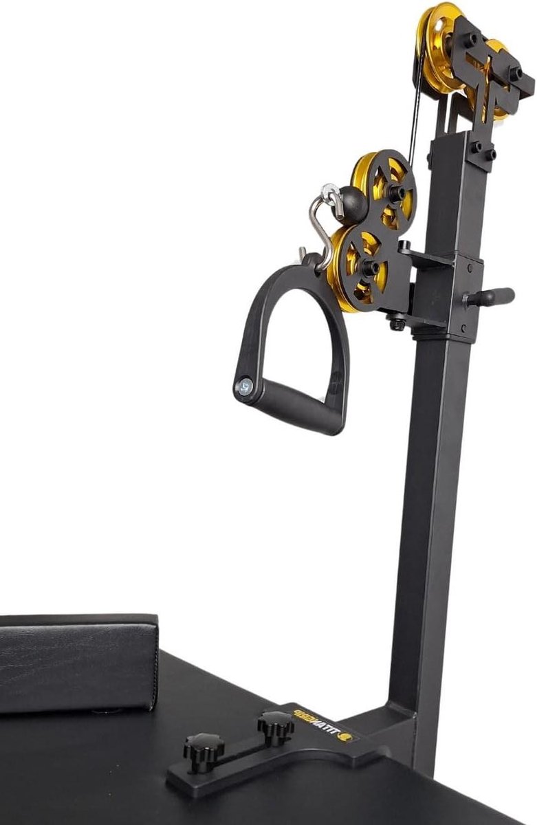 Kabeltrekker Armworstelen - Kracht Kabel - Intensieve Krachttraining - 180° Draaibaar - Tot 100 kg - Zwart