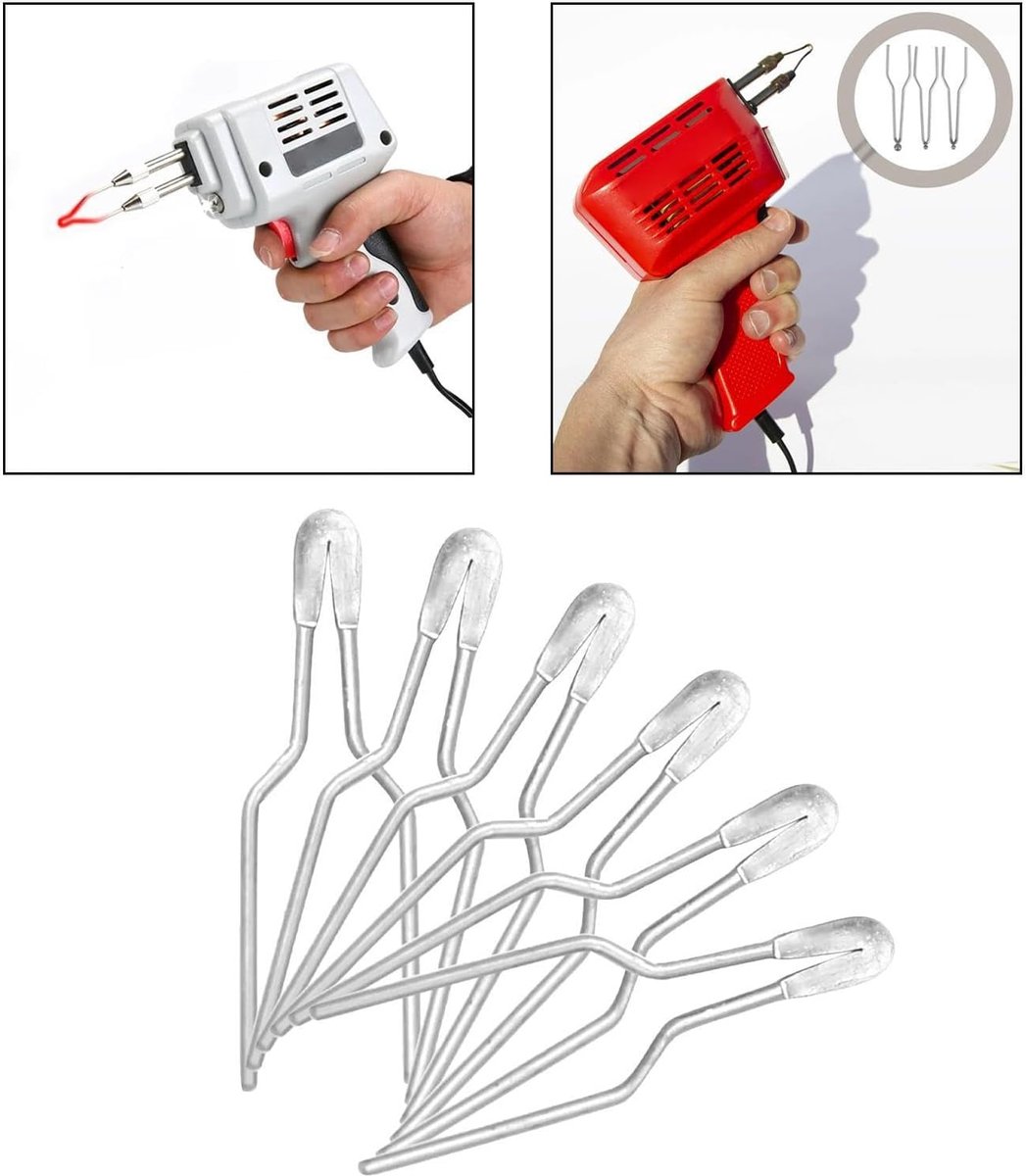 Vervangende Draadpunten - Houtbrand Accessoires - Houtbewerking Hobby - Hoge Impedantie - 6 Stuks - Metaal