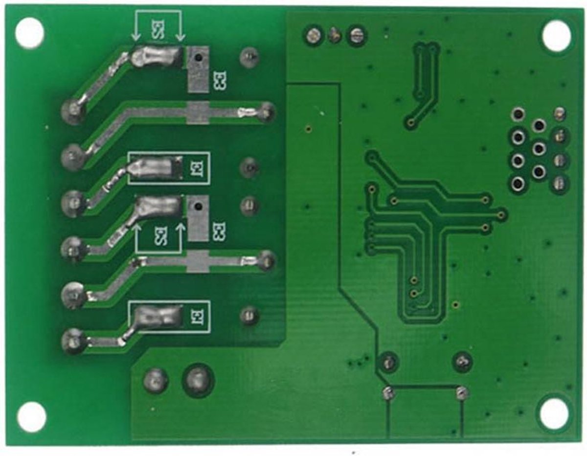 Motorbesturing Afstandsbediening - Draadloze Schakelaar - Motor Vooruit Achteruit - 100 Meter Bereik - 12 Volt - Wit
