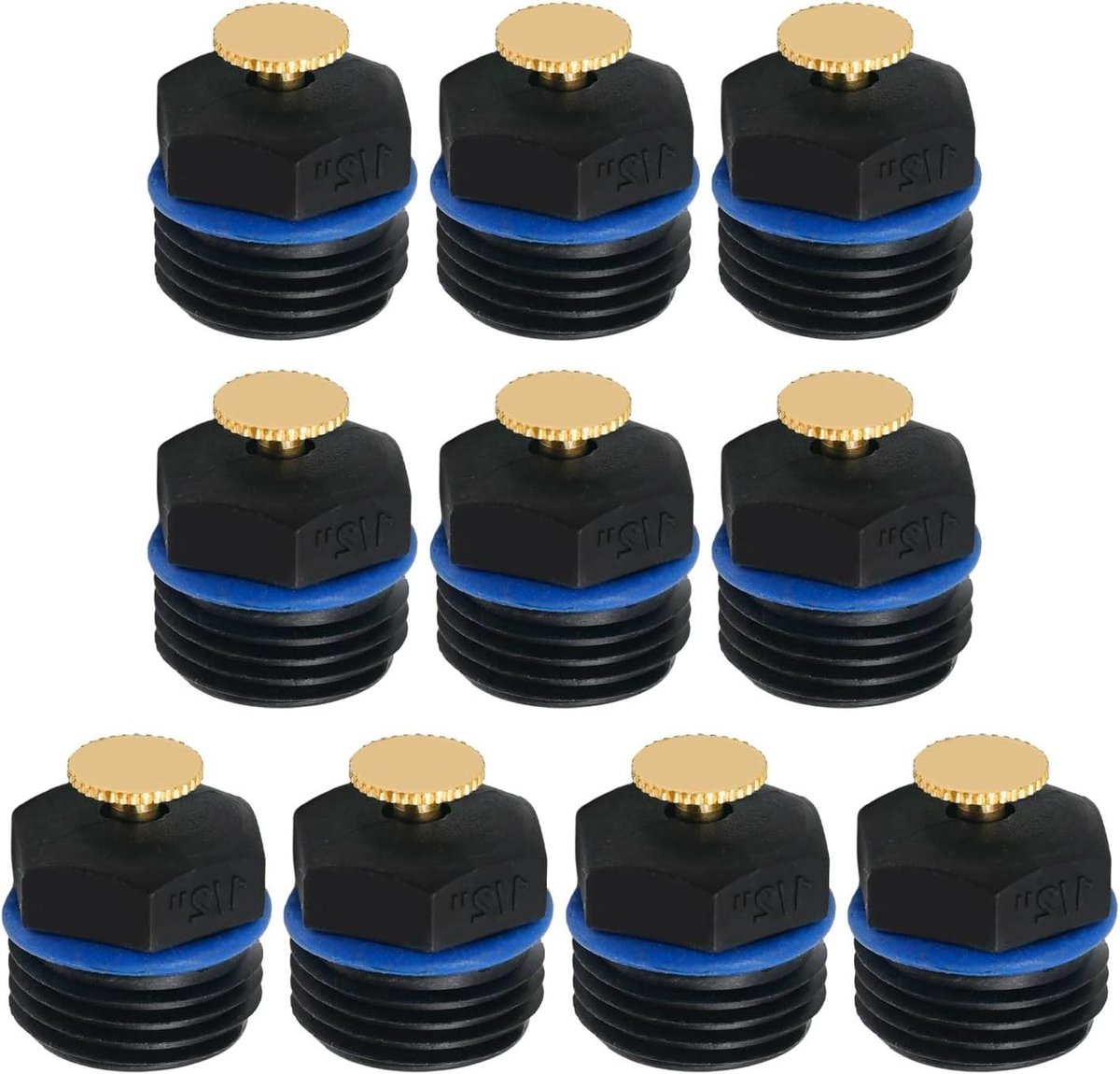Verstuivende Sproeier - Vernevelende Nozzles - Gazon Irrigatie - 360 Graden Verstelbaar - 1/2 Inch - Koper