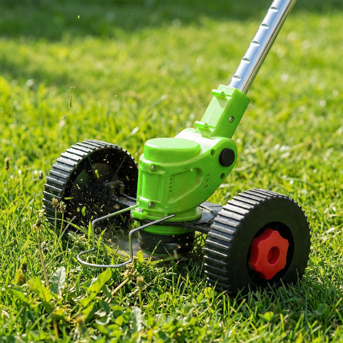 CONENTOOL Accu Grastrimmer 21V - Kantenmaaier - Elektrische Grasmaaier - Multifunctionele Bosmaaier - 2x 4.0Ah Accu’s & Verwisselbare Mesjes - Voor Tuin en Onkruid – foto 8