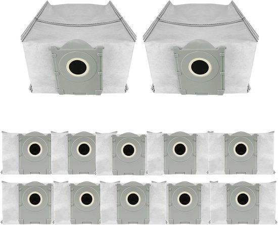 12 stuks vervangende stofzakken - Voor ECOVACS DEEBOT X8 PRO OMNI /X9 PRO OMNI /T50 Pro OMNI /T50 MAX PRO OMNI /T80 OMNI robotstofzuigers