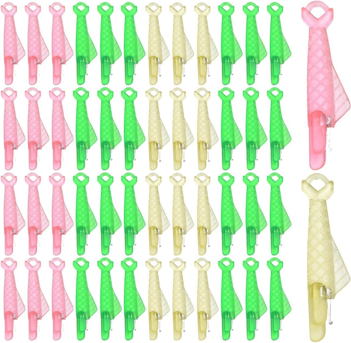 Naald Inrijger - Draadinrijger Naaimachine - Snel Naaien - Uniek Vismond Design - 50 Stuks - Multicolor