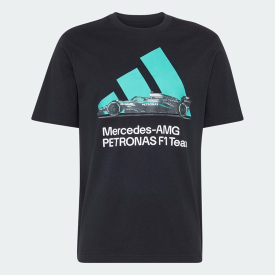 Adidas Performance Mercedes - Amg Petronas Formule 1 Team Graphic T-Shirt - Heren - Zwart van adidas Performance — afbeelding 3