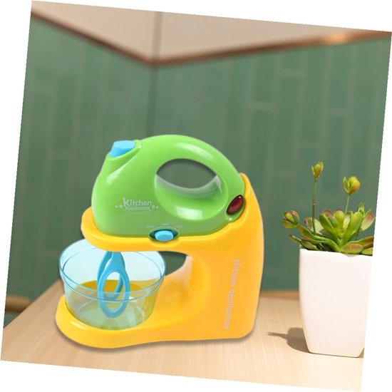 ibasenice Children's Toys 1 Pc Electric Mixer Toy Kitchen Mixer Toy Mixer Toy Mini Household Appliances Child Blenders van Merkloos — afbeelding 4