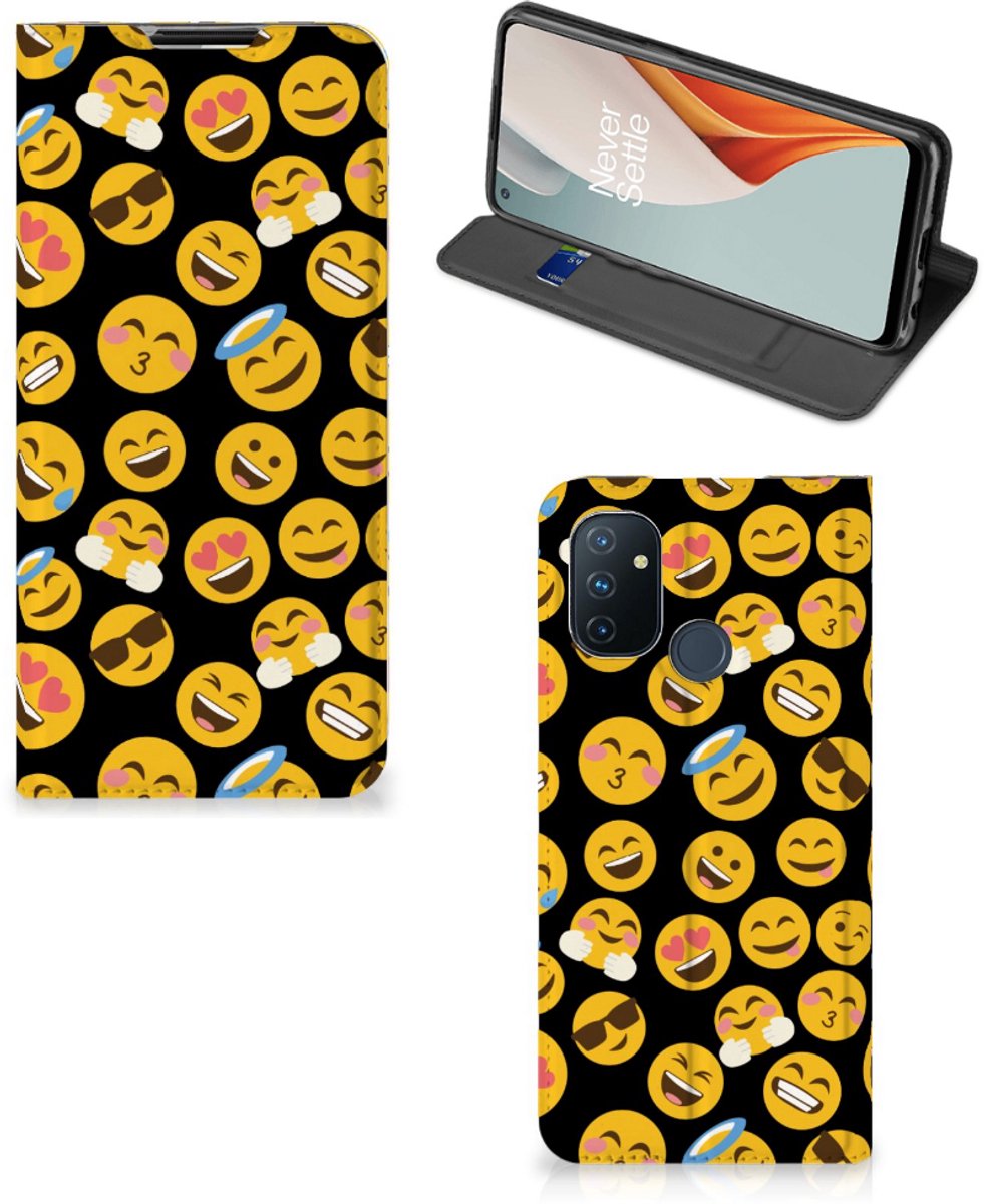 OnePlus Nord N100 Hoesje met Magneet Emoji