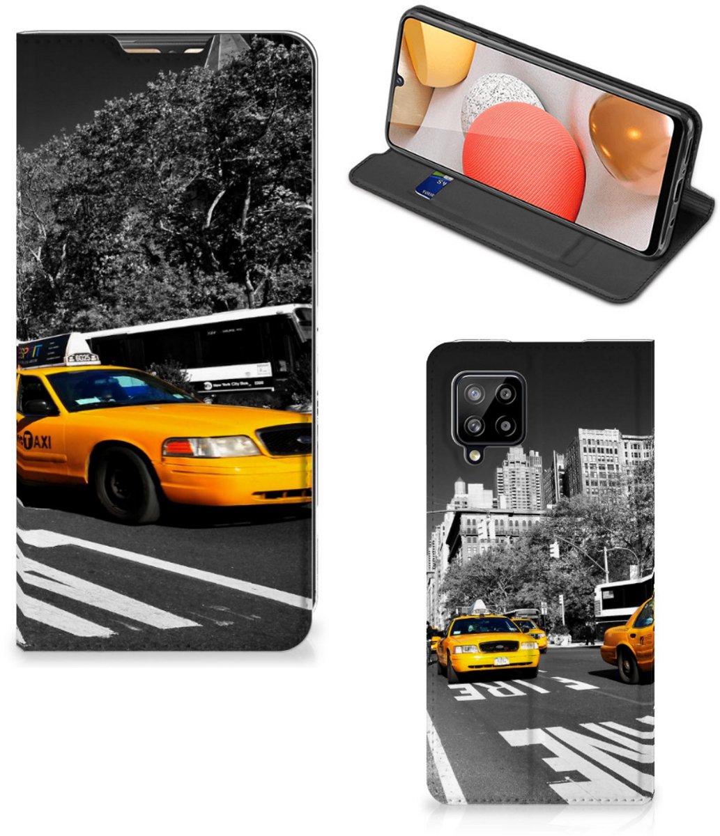 Samsung Galaxy A42 Book Cover New York Taxi