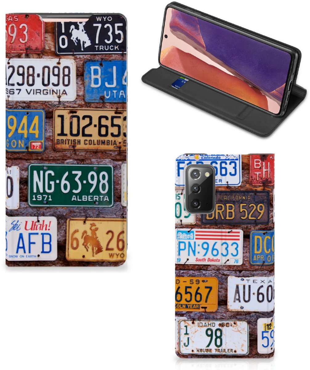Samsung Galaxy Note20 Stand Case Kentekenplaten