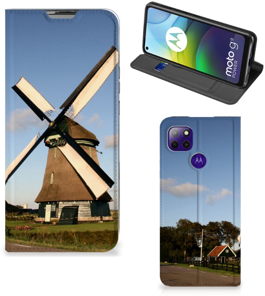 Motorola Moto G9 Power Book Cover Molen