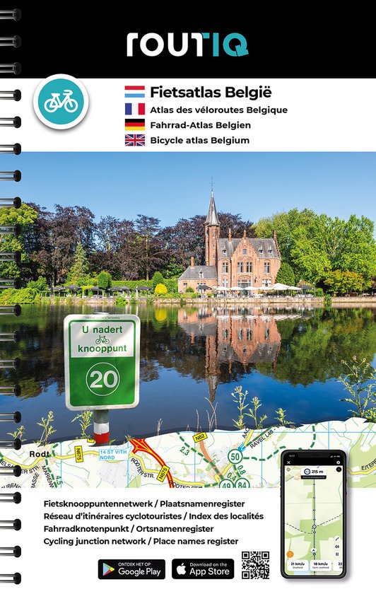 Routiq - Routiq fietsatlas België - cover