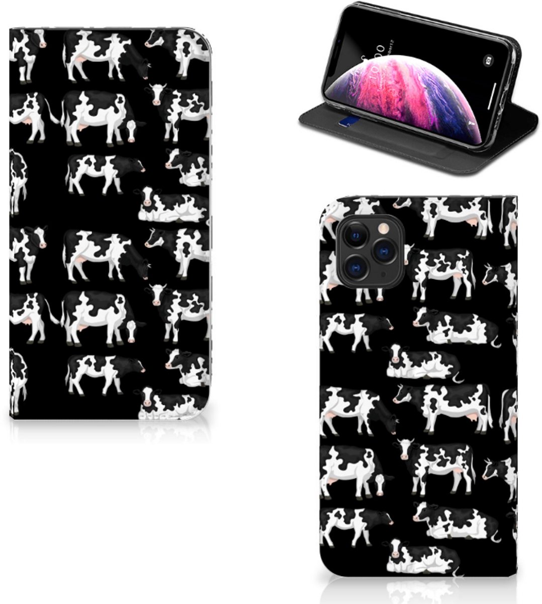 Apple iPhone 11 Pro Max Hoesje maken Koetjes