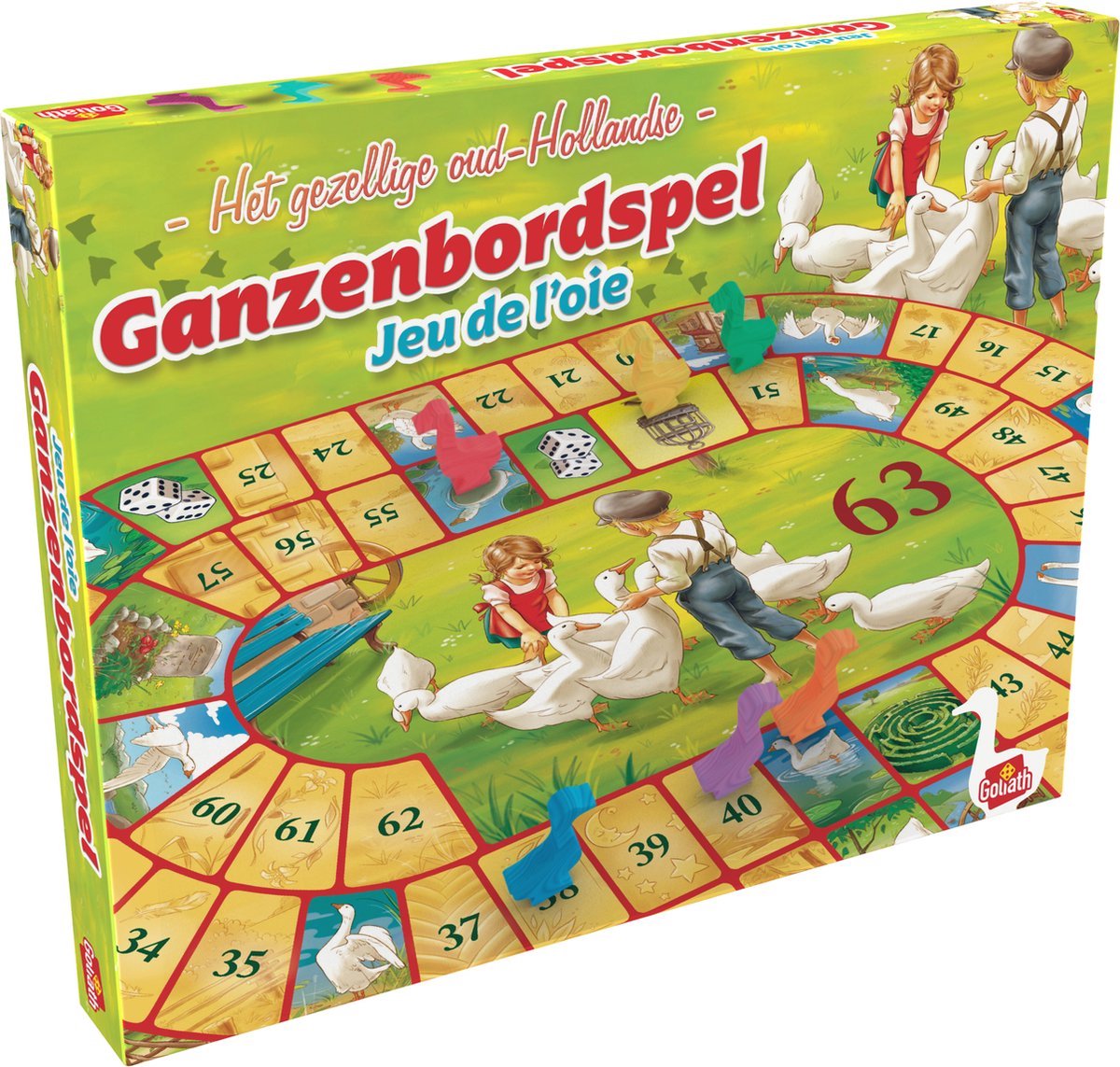 Goliath Ganzenbord - Bordspel - Familiespel — afbeelding 5
