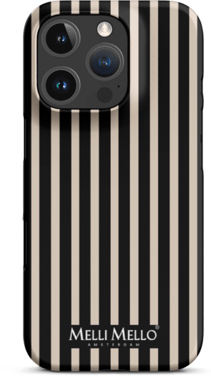 Melli Mello Telefoonhoesje Midnight Lines (Hard Case) - Apple iPhone 16 Pro