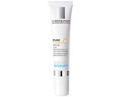 La Roche-Posay Pure Vitamine C Ogen - Anti-Aging Oogcrème - Anti-wallen - voor Gevoelige Ogen - 15ml