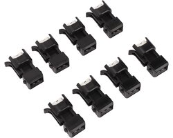 8-delige Injector Adapters voor EV1 naar EV6 Conversie, Geschikt voor LS1, LS2, LS3 en LT1 Motoren, Perfecte Oplossing voor Brandstofinjectie Upgrade