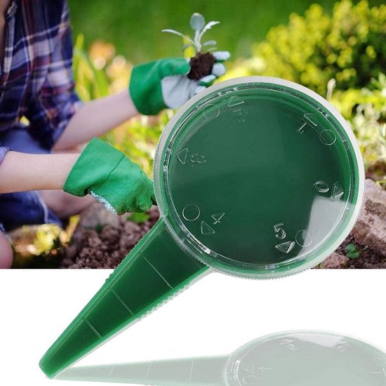 Cosensi- Plantenzaag Set van 2 - Handmatige Plantenzaag - Verstelbare Spreader - Duurzaam Tuingereedschap - Vijf Zaainiveaus - Geschikt voor Kleine Zaden - Zaaigereedschap van Cosensi — afbeelding 3