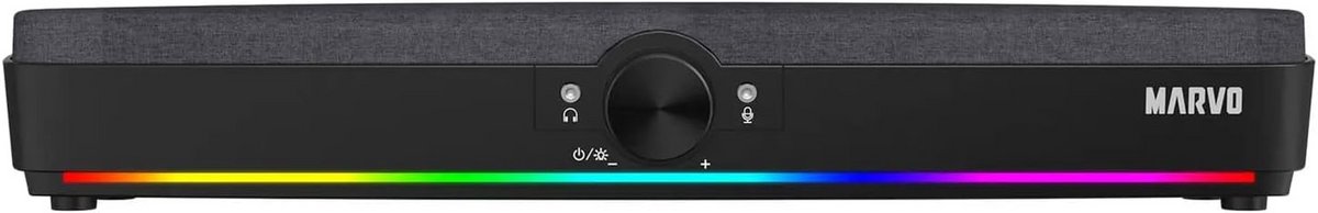 Bluetooth Soundbar met RGB-verlichting - Draadloos en USB