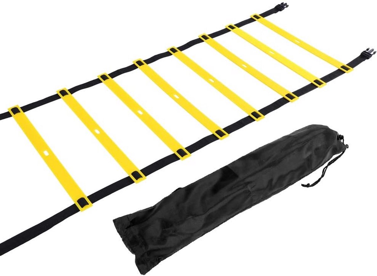 Wendbaarheidstraining Ladder voor Voetbal en Fitness - Inclusief Tas