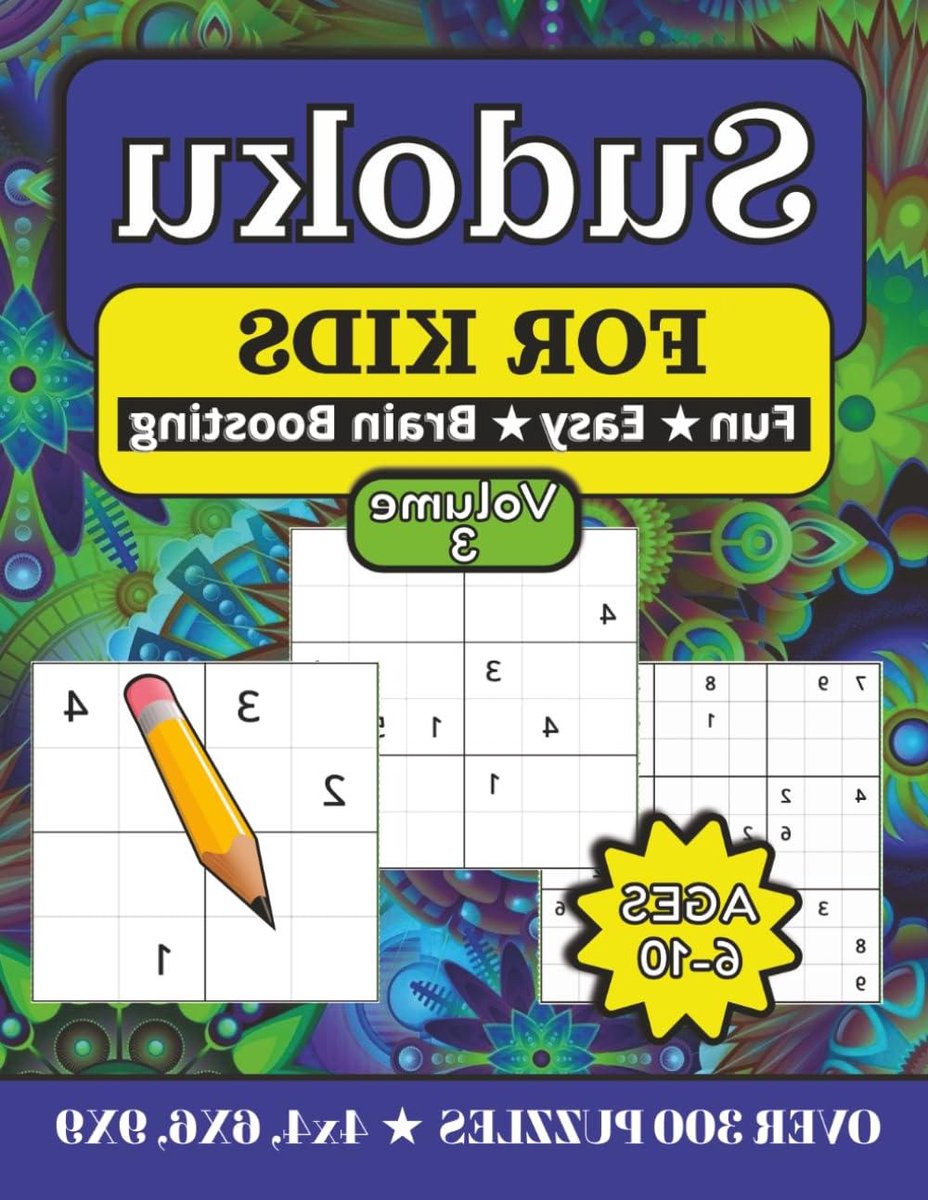 Sudoku Puzzelboek - Kinderspel Logica - Hersenen Trainen - Meer Dan 300 Puzzels - 123 Paginas - Niet Van Toepassing