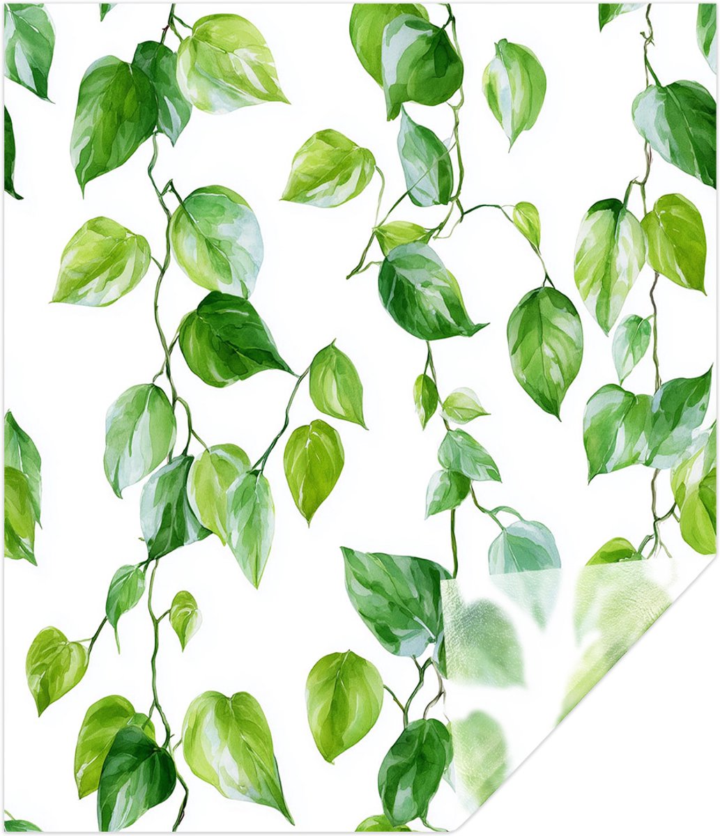 Trywise Statische Raamfolie Anti Inkijk - Privacyfolie Matglas Reliëf - 43×50CM - SBW08