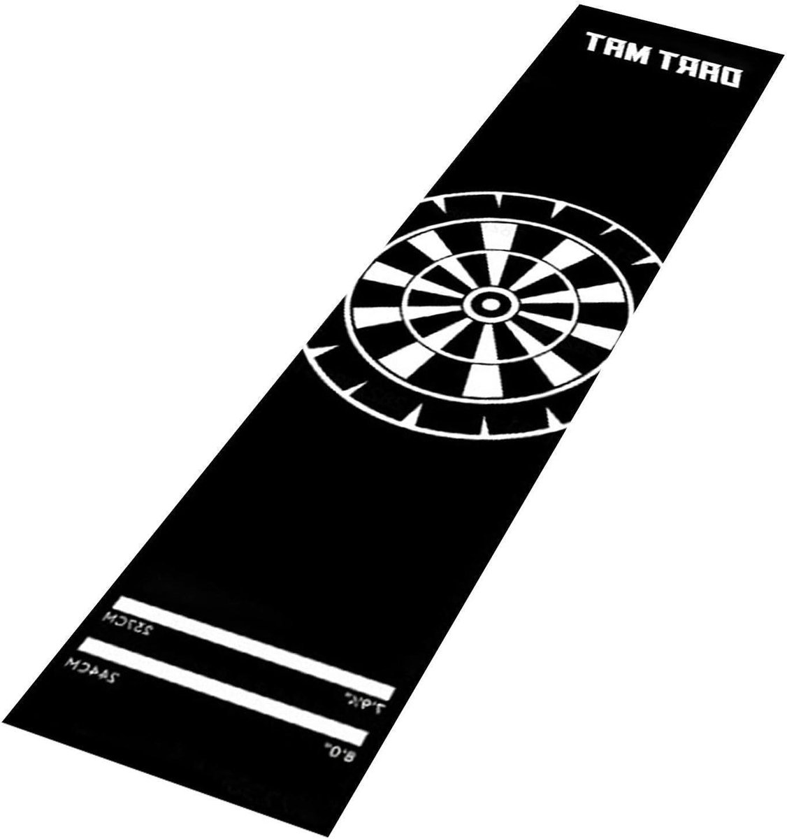 Dartmat met Werplijn - Oche mat - Darts spelen - Antislip en stuiterdempend - 300x34cm - Dart pad 11