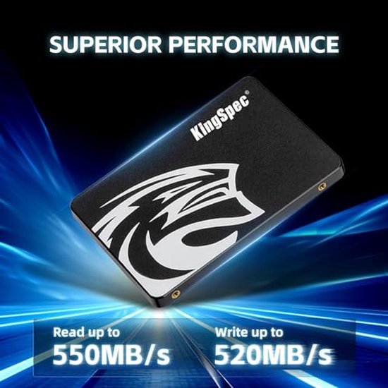 Interne SSD - Opslag Schijf - Snel Bestanden Laden - Hoge Betrouwbaarheid - 4 TB - Oranje — afbeelding 5