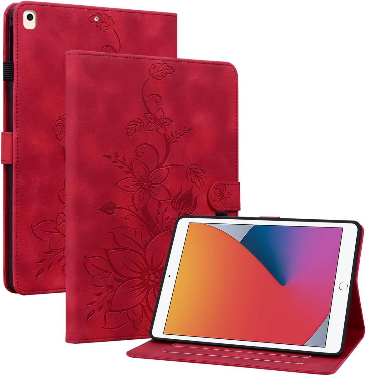 Beschermhoes voor iPad 10,2 inch (9e/8e/7e generatie) met Kaartsleuven