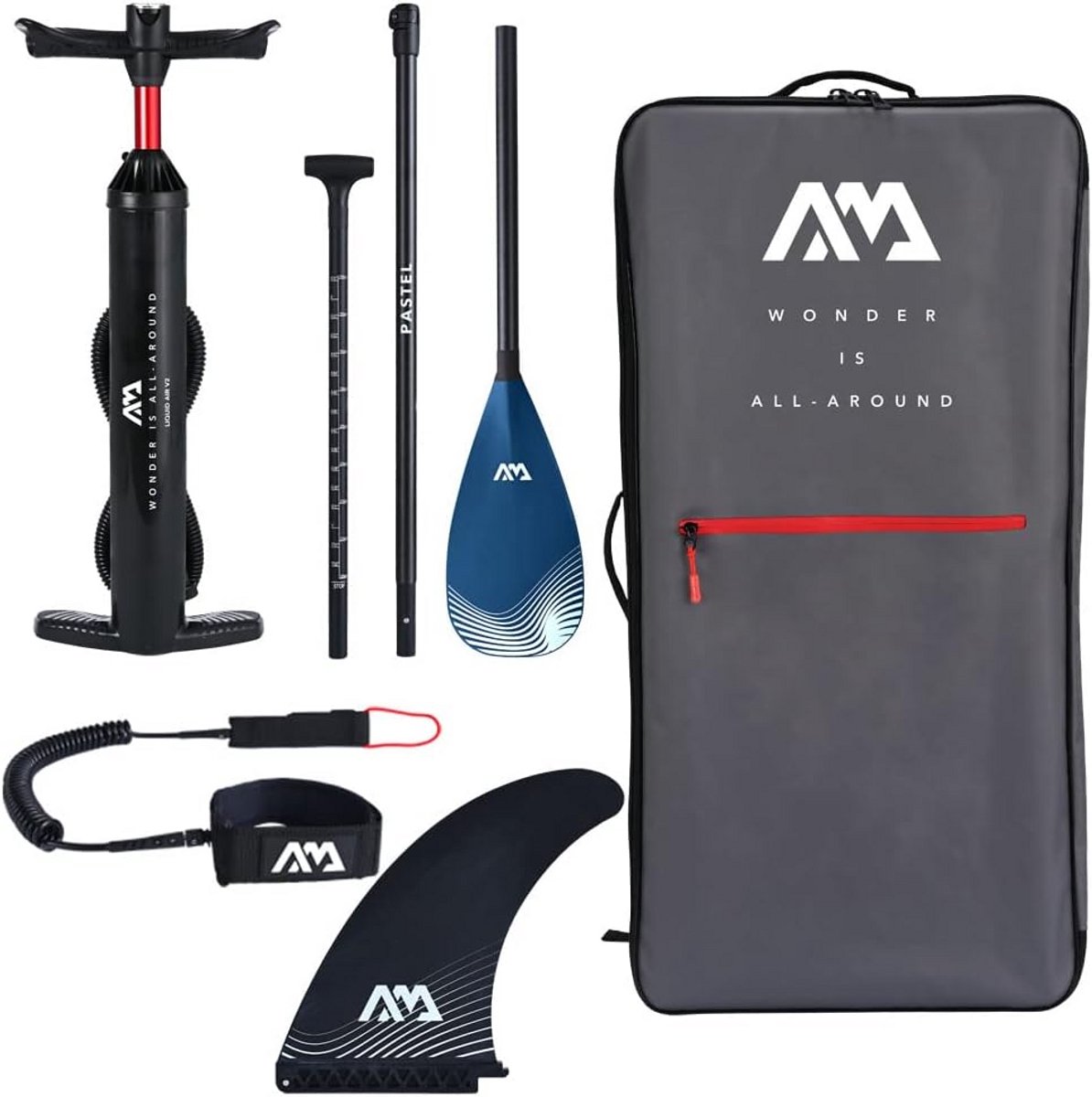 10ft6in Opblaasbaar Stand Up Paddleboard - 320 cm - Meer Volume & Laadvermogen - Diamantstructuur Voetpad - Double Stringer Technologie - Stijf & Stabiel - Aqua Marina BEAST Premium iSUP Pakket – foto 6