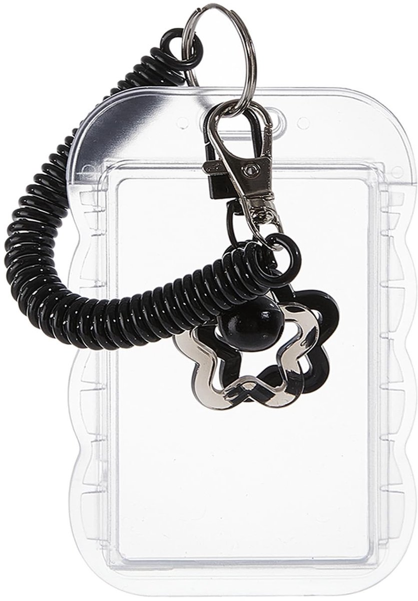 NTH products- Fotokaarthouder Veelkleurig - Transparante PC-Houder - Sleutelhanger - Fotobescherming - ID-kaartweergave - 7,2 x 11 cm - ID-kaarthouder
