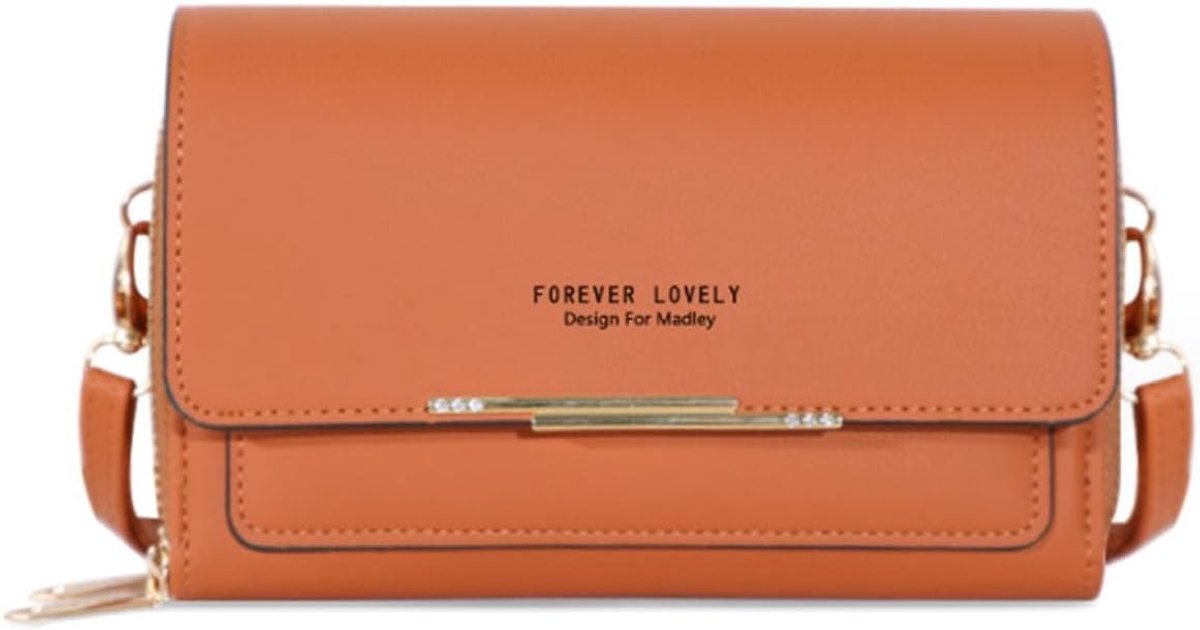 NTH products- Schoudertas Dames - PU Leer - Verstelbare Schouderband - Klein Formaat - Met Kaartsleuf - Geschikt voor Uitgaan - Handtas