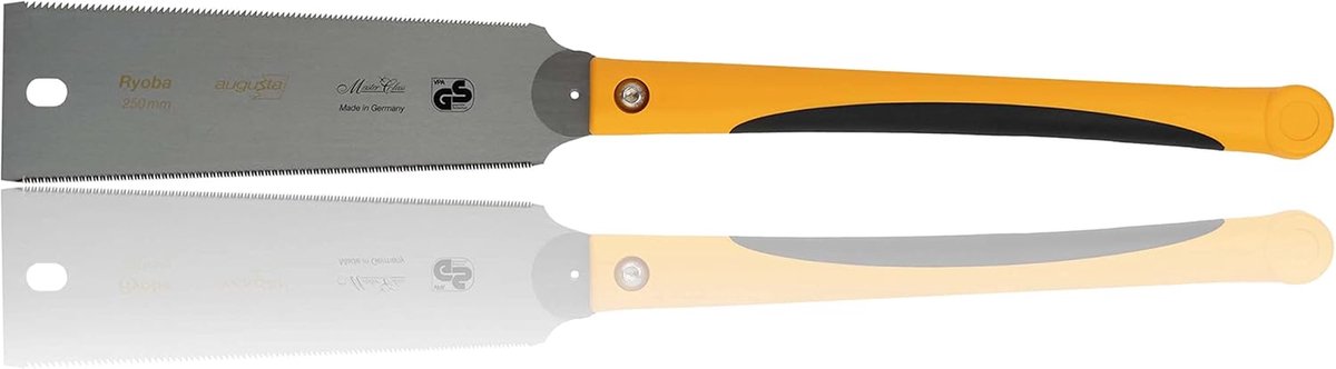 Japanse Heckenroos Zaag 250 mm - Dubbelzijdig Getand - Driezijdig Diamantgeslepen - 17 Tanden per Inch - Kunststof Handgreep