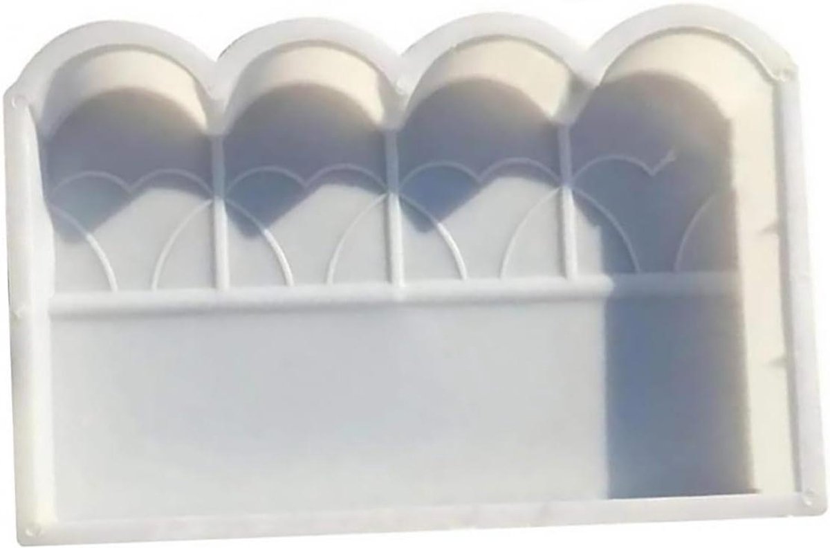 Betonmal Voor Tuinafsluiting - Tuinpad Mal Beton - Tuin Aanleggen - Herbruikbaar Plastic - 43.5 x 29.8 x 5 cm