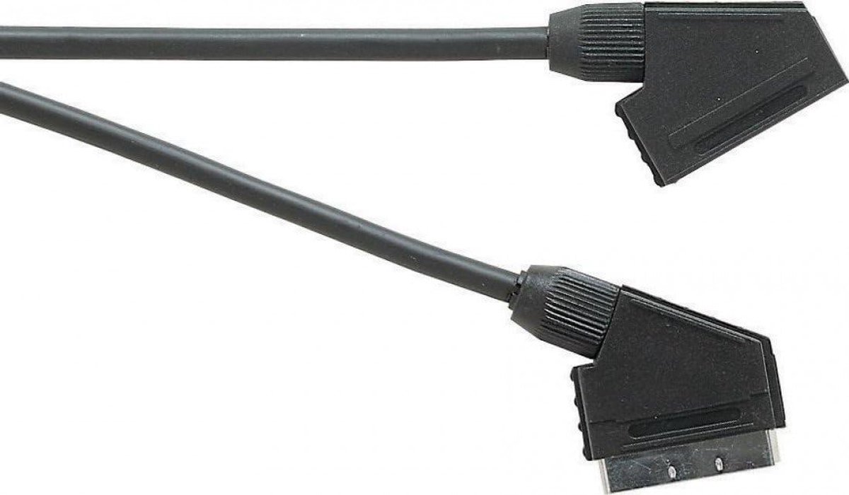 Scart Kabel Verbindingsstuk Zwart