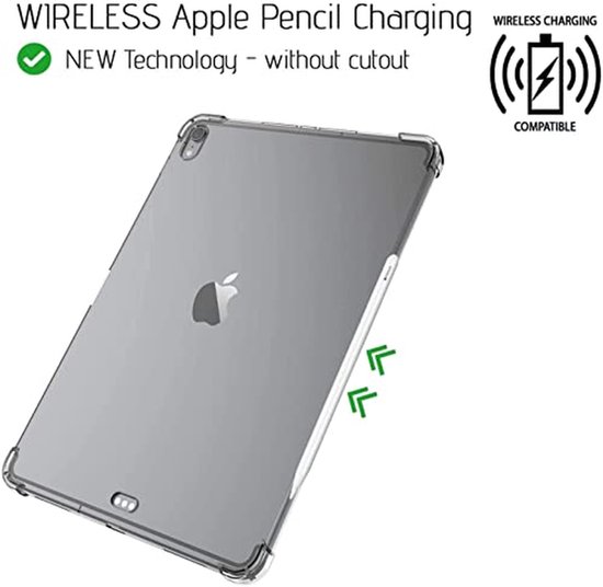 Asgens iPad Mini 6/7(A17 Pro) 8.3'' 2021/2024 Zwart Doorzichtige Hoes, Transparante Slanke Siliconen Hoes Flexibele Zachte TPU Anti-kras Achterkant voor 8,3 inch iPad Mini 6e/7e Generatie — afbeelding 2