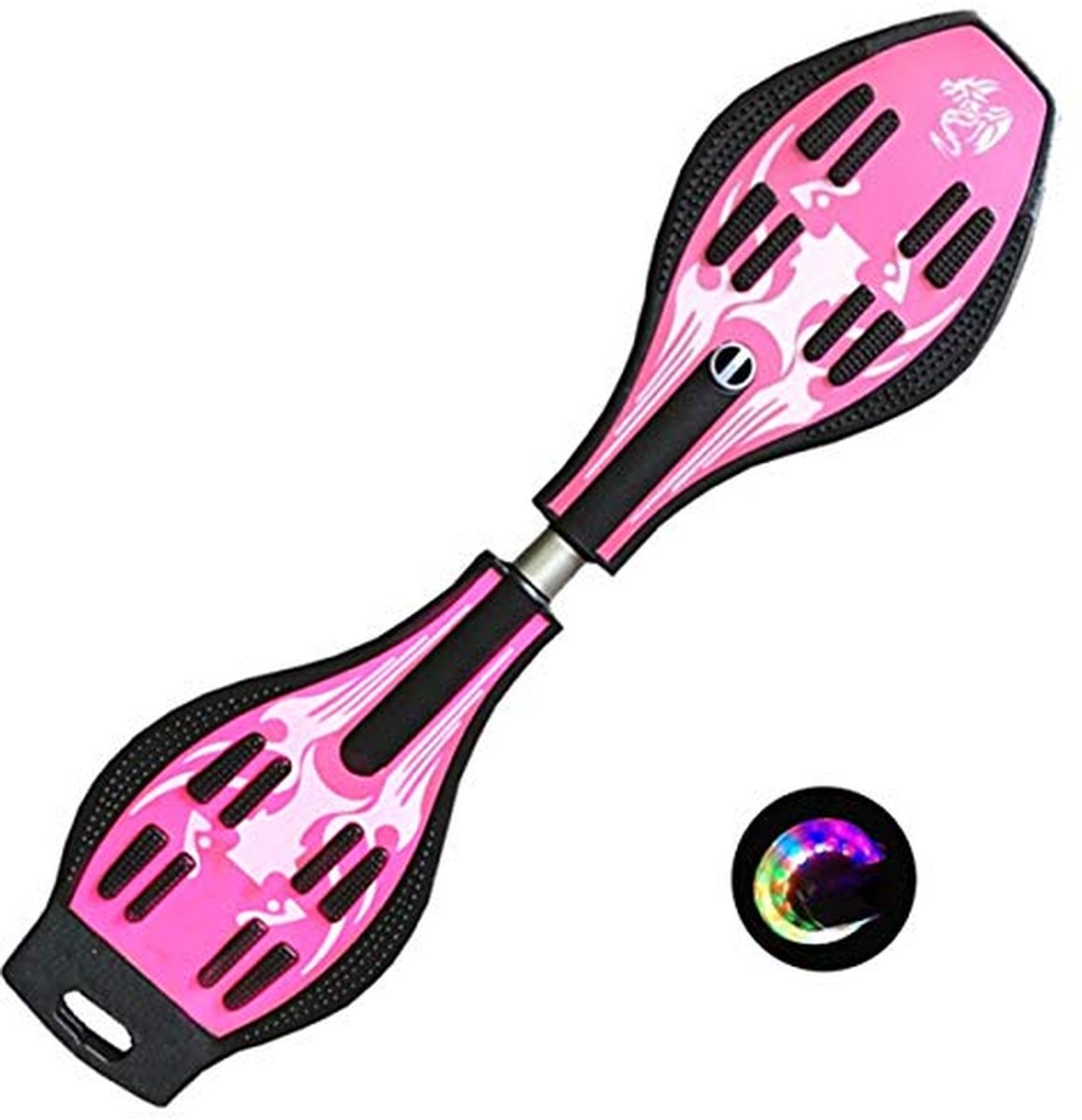 Waveboard voor Kinderen Straatsurfplank met Lichte Wielen voor Tricks en Stunts