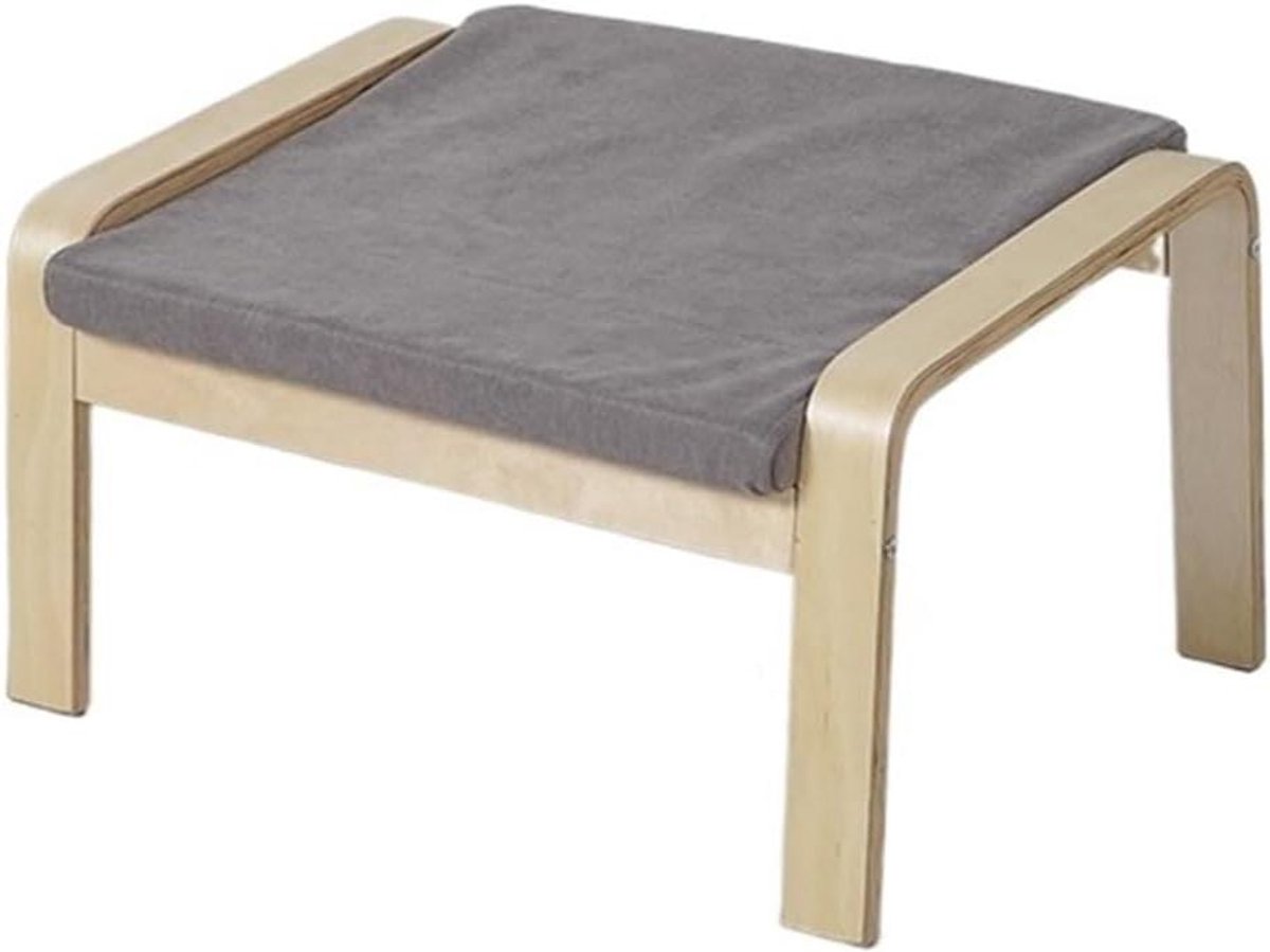 Voetbank Kussen - Voetsteun Pad - Stoel Comfort Verhoging - Veerkrachtige Binnenlaag - 58x53cm - Kleur 2