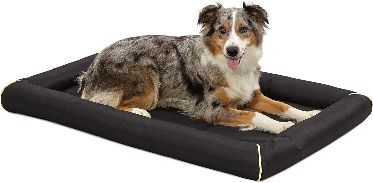Hondenmand voor Bench - Huisdierbed Bench - Extra Comfort Bieden - Waterafstotend en Geurbestendig - 107 cm - Zwart