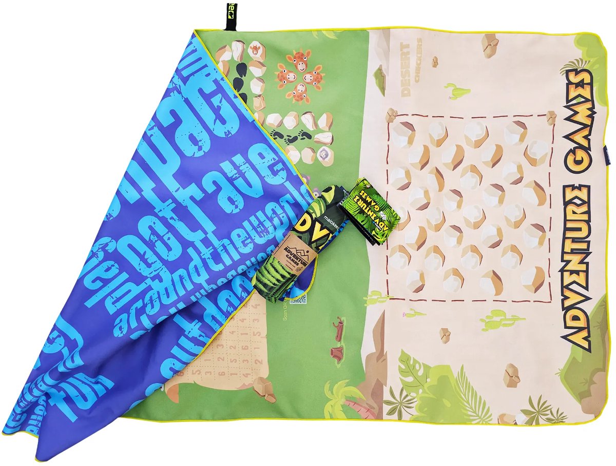 Malokee - Sneldrogende Strandhanddoek - 3 Spellen - Lichtgewicht - Absorberend