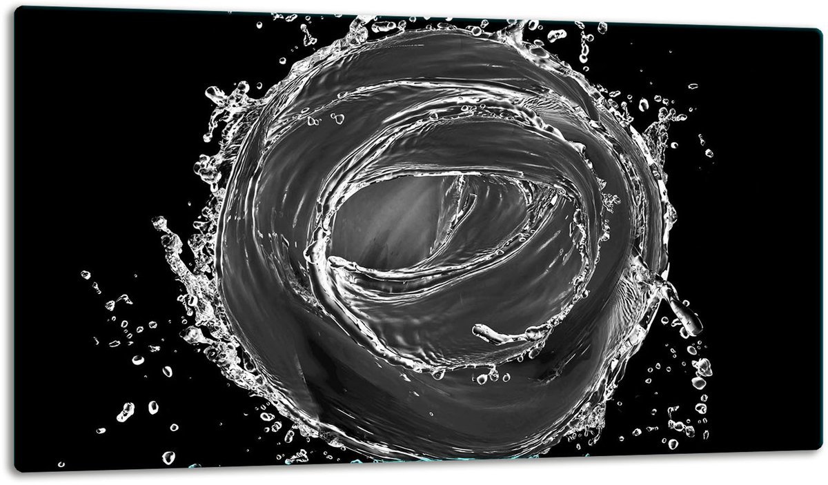 TMK ArtDeko Serie - Snijplank - Glas - 52x30cm - Kleurrijk Ontwerp