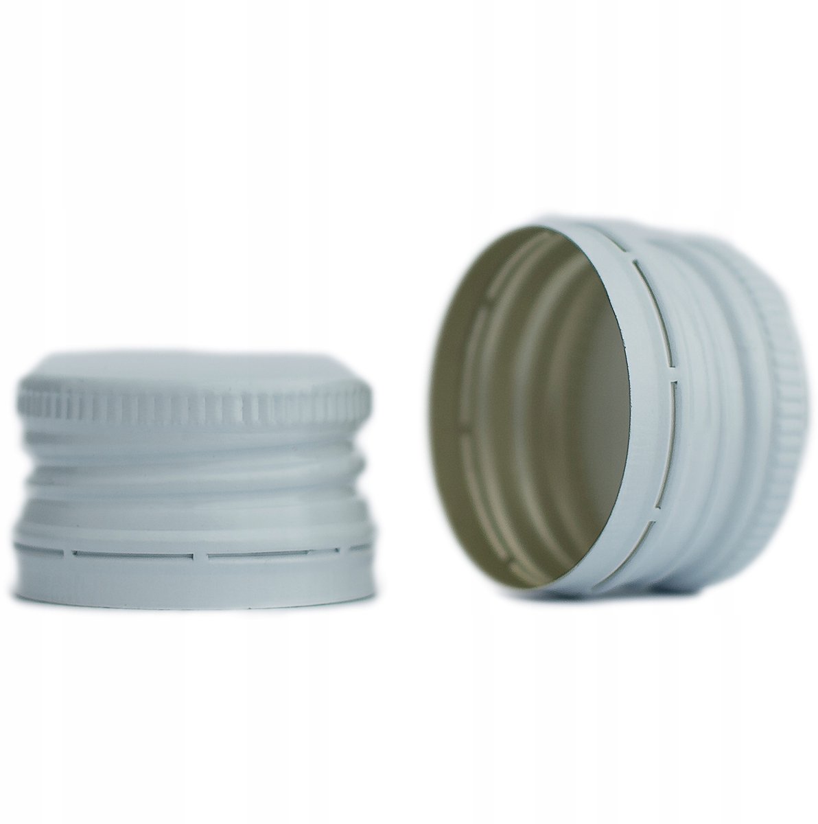 Bimberek - Aluminium Doppen - 50 stuks - Wit - Voor Flesjes