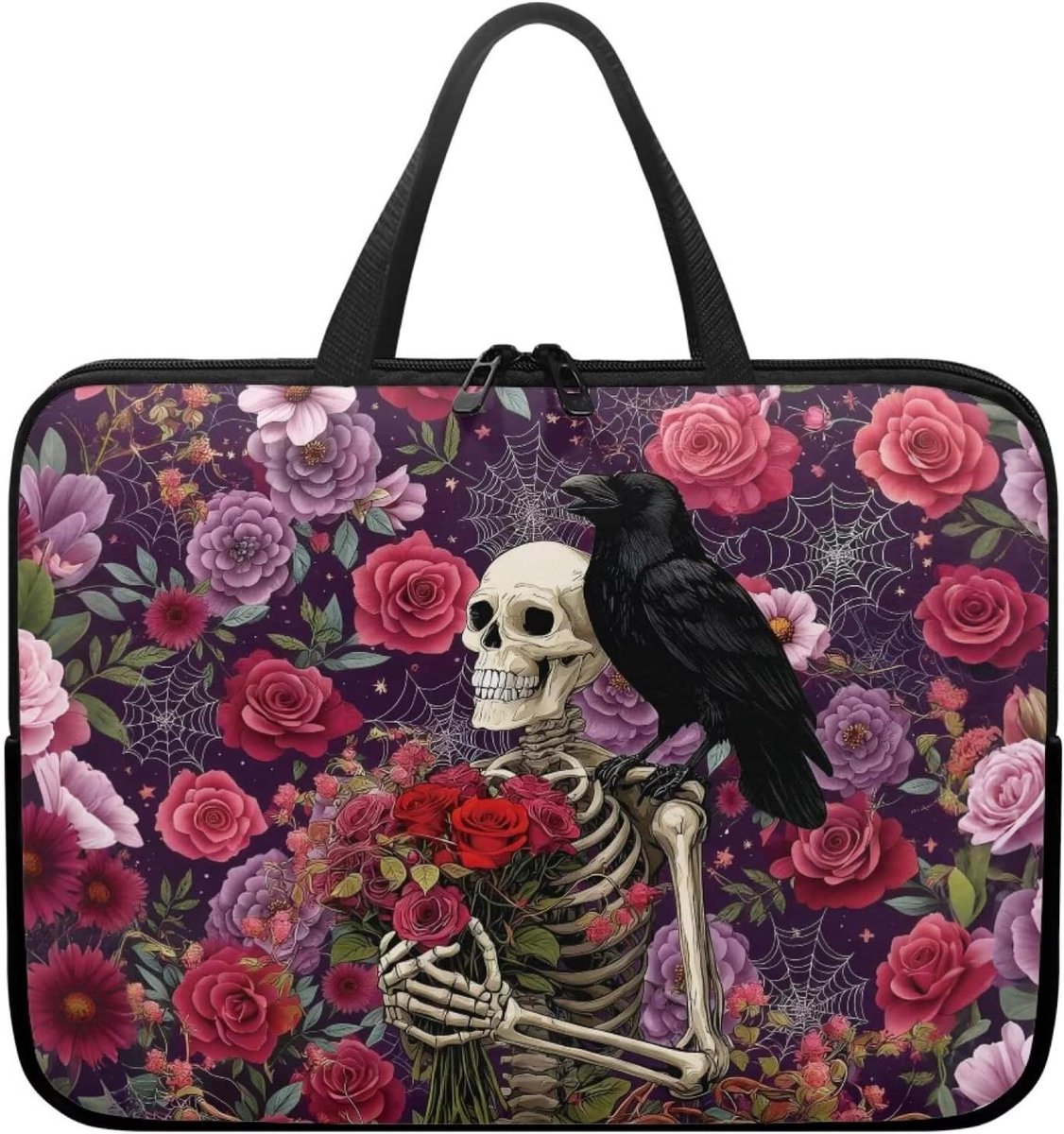 Laptop Sleeve - Notebook Tas - Laptop Beschermen - Waterdicht Polyester - 10-17 inch - Grijs