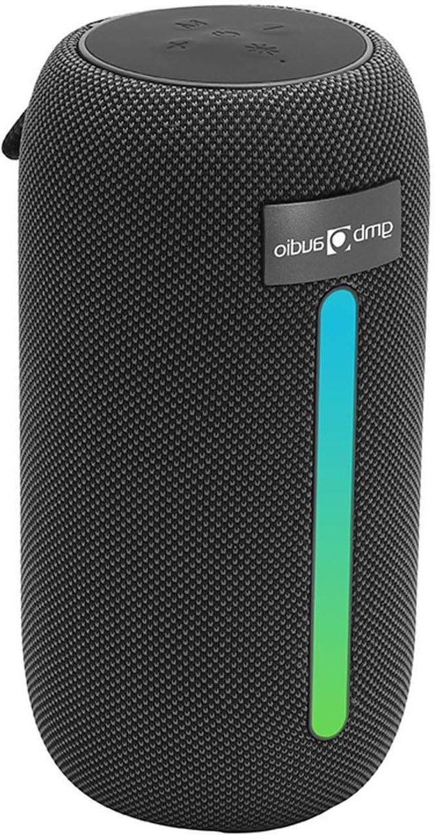 Draagbare Bluetooth Speaker - Feestspeaker Muziekbox - Muziek Streamen - Geïntegreerde RGB Verlichting - 103 x 103 x 203 mm