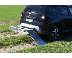 Heck-Pack Bergeramp, laadhelling, helling, hulp voor het laden van aluminiumplaat (voor 500 mm bagagedrager)